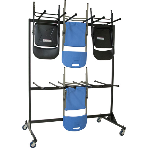 Double-Sided Folding Chair Caddy Par Equipment