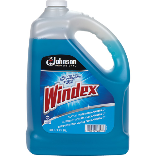 Nettoyant pour vitres Windex avec Ammoniac-D, 3,8 L, Cruche Par Equipment