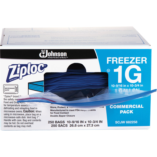 Ziploc&reg; Freezer Bags Par Equipment