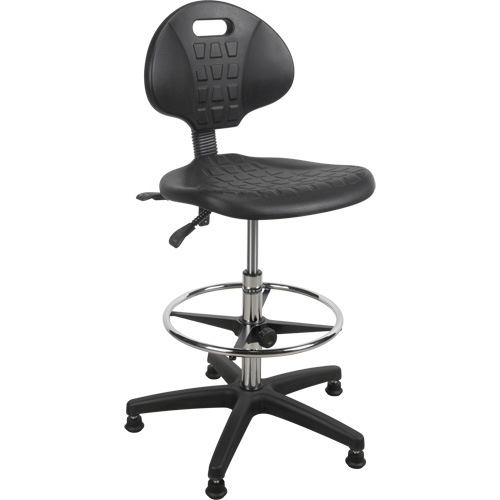 Heavy-Duty Ergonomic Stool, Stationary, Adjustable Height, 250 lbs. Capacity Par Equipment