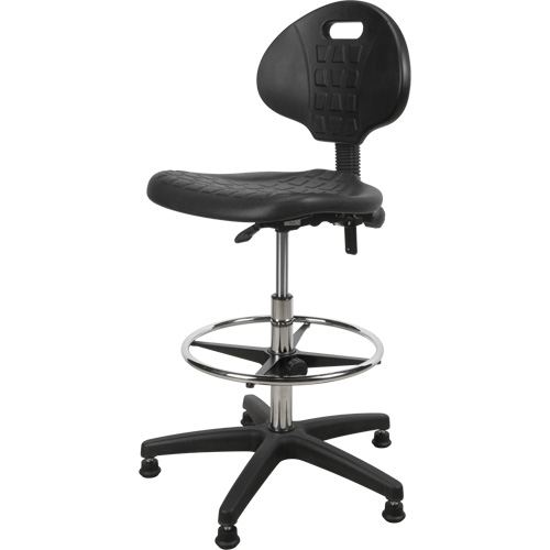 Heavy-Duty Ergonomic Stool, Stationary, Adjustable Height, 250 lbs. Capacity Par Equipment