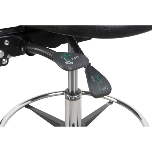 Heavy-Duty Ergonomic Stool, Stationary, Adjustable Height, 250 lbs. Capacity Par Equipment
