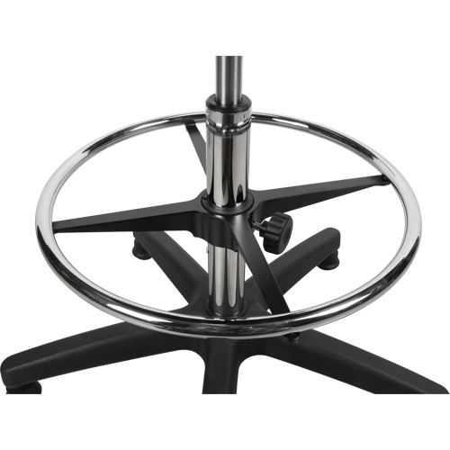 Heavy-Duty Ergonomic Stool, Stationary, Adjustable Height, 250 lbs. Capacity Par Equipment