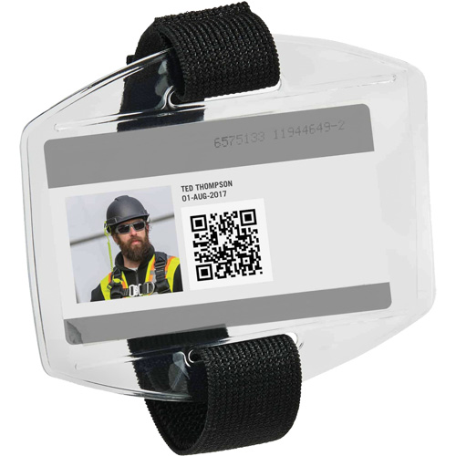 Squids&reg; 3386 Vinyl Armband ID Badge Holder Par Equipment