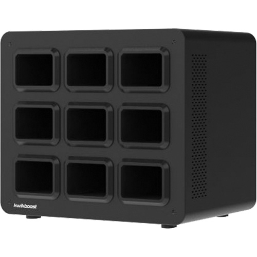 Base de poste de recharge KwikBoost EdgePower pour 9 batteries Par Equipment