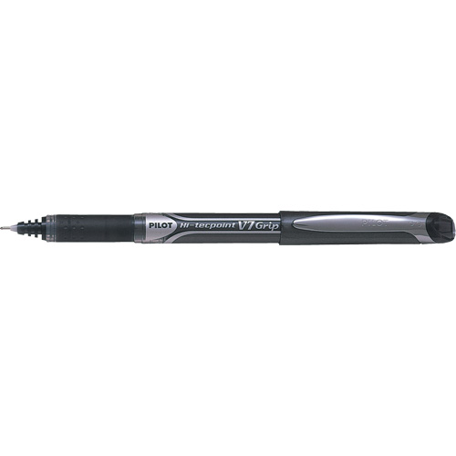Hi-Tecpoint Grip Pen, Black, 0.7 mm Par Equipment