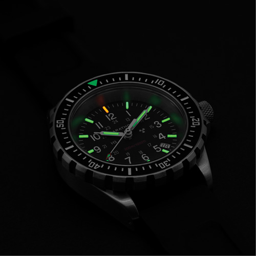 Large Diver's Quartz Watch, Digital, Battery Operated, 41 mm, Black Par Equipment