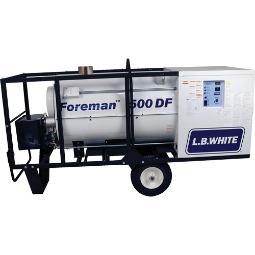 Foreman&reg; 500 Indirect-fired Portable Heater, Radiant Heat, Natural Gas, 500000 BTU/H Par Equipment