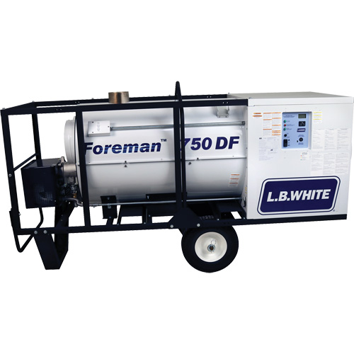 Foreman&reg; 750 Indirect-fired Portable Heater, Radiant Heat, Natural Gas, 750000 BTU/H Par Equipment