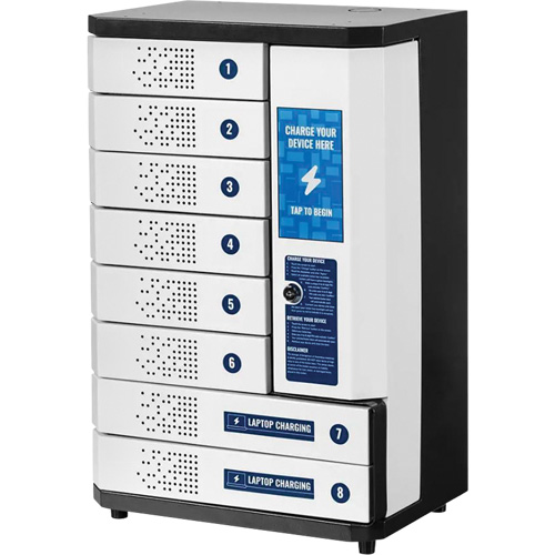 KwikBoost&reg; 8-Bay Self-Service Charging Locker Par Equipment