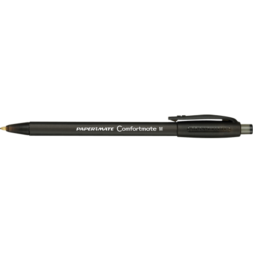 ComfortMate Pen, Black, 1 mm, Retractable Par Equipment