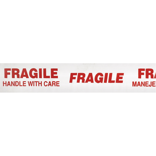 Ruban d'emballage Scotch 3771 avec message, Adh&eacute;sif Thermofusible, 2 mils, 48 mm (1-22/25") x 100 m (328') Par Equipment