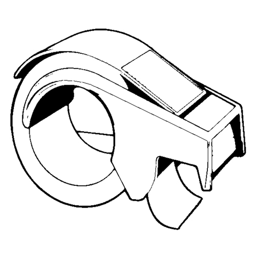 Hand Tape Dispenser, Standard Duty, Fits Tape Width Of 50.8 mm (2") Par Equipment