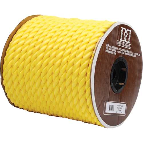 Ropes, Polypropylene, 1300' Par Equipment