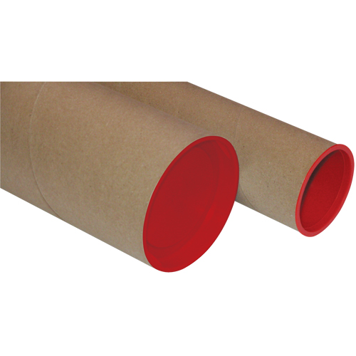 Plug-Seal Mailing Tubes, Round, 2.5" W x 43" L Par Equipment