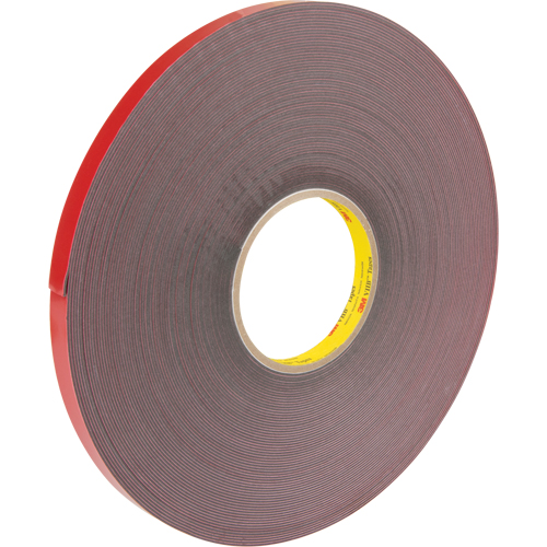 Ruban VHB, 32,9 m (108') lo x 12,7 mm (1/2") la, 40 mils, Acrylique Par Equipment