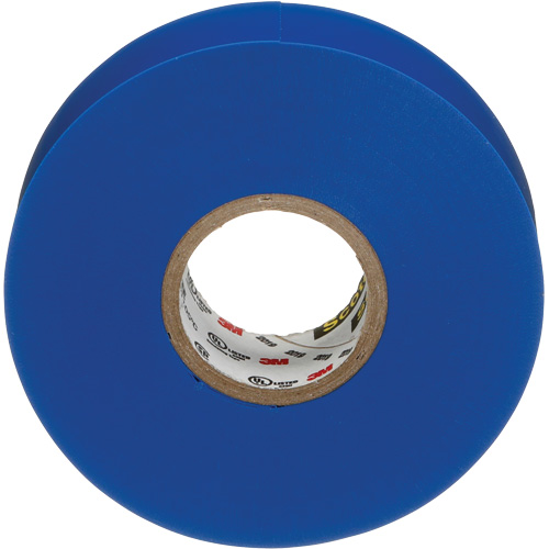 Scotch&reg; 35 Colour Coded Tape, 19 mm (3/4") x 20.1 m (66'), Blue, 7 mils Par Equipment