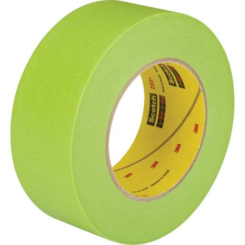 Scotch&reg; 233 Masking Tape, 48 mm (2") x 55 m (180'), Green Par Equipment