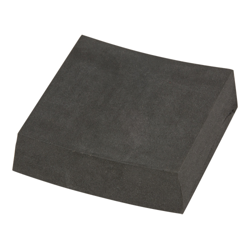 Black Neoprene Foam, 1" Thick, 3" L x 3" W Par Equipment