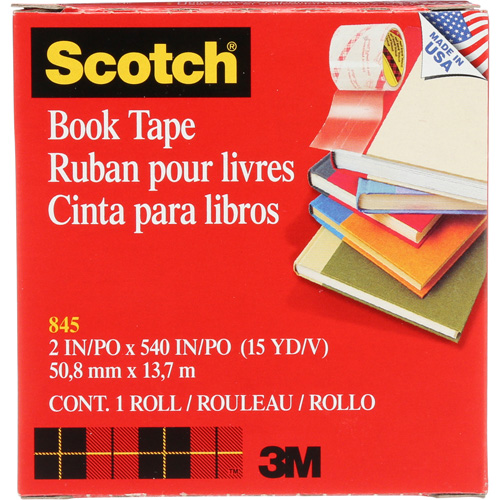 Scotch&reg; Book Repair Tape Par Equipment