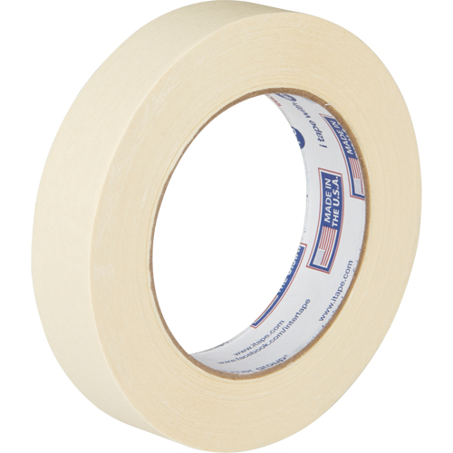 General Purpose Masking Tape, 24 mm (1") x 55 m (180'), Beige Par Equipment
