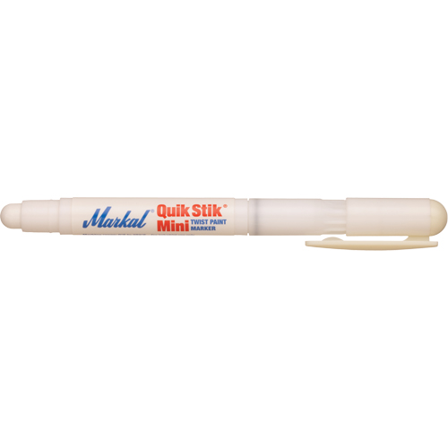 Quik Stik&reg; Mini Paint Marker, Solid Stick, White Par Equipment