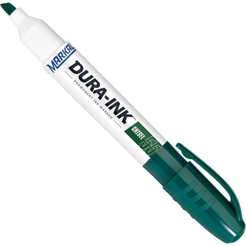 Marqueur Dura-Ink 55, Vert, Pointe Ciseau Par Equipment