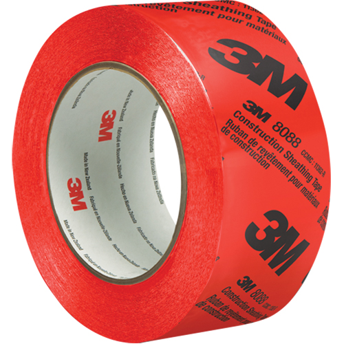 Ruban de rev&ecirc;tement pour la construction 8088, 60 mm (2-3/8") x 66 m (216'), Rouge Par Equipment