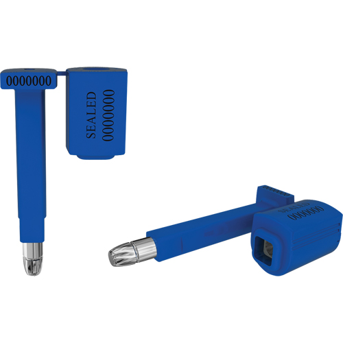 Scell&eacute;s de haute s&eacute;curit&eacute; Locktainer, 3-1/4", M&eacute;tal, Scell&eacute; &agrave; boulon Par Equipment