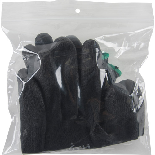 Sacs en poly, Refermable, 6" x 6", 2 mils Par Equipment