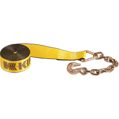 Courroie de treuil avec chaîne d'ancrage Par Equipment