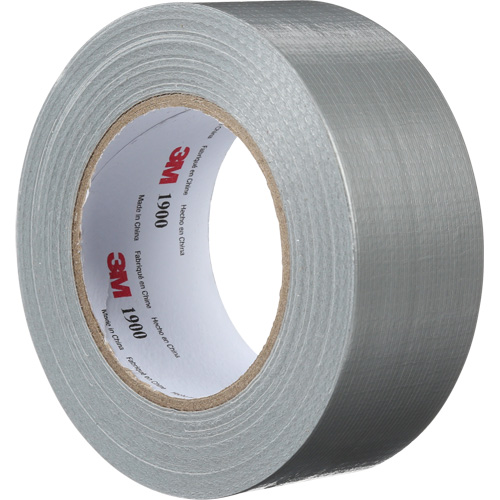 1900 Value Duct Tape, 5.8 mils, Silver, 48 mm (2") x 5.7 m (18.7') Par Equipment