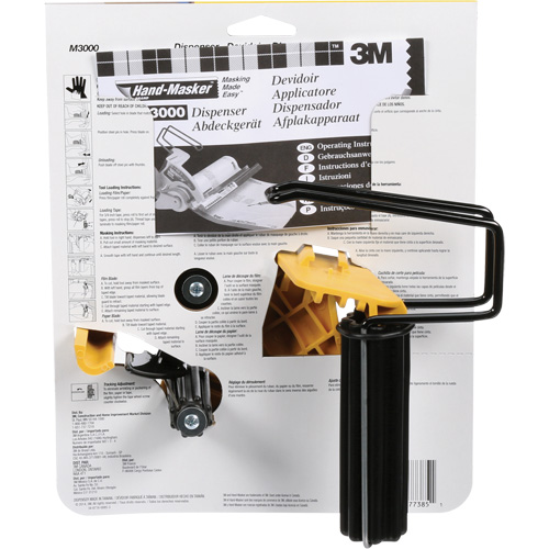 Hand Masker Dispenser, Heavy Duty, Fits Tape Width Of 51 mm (2") Par Equipment