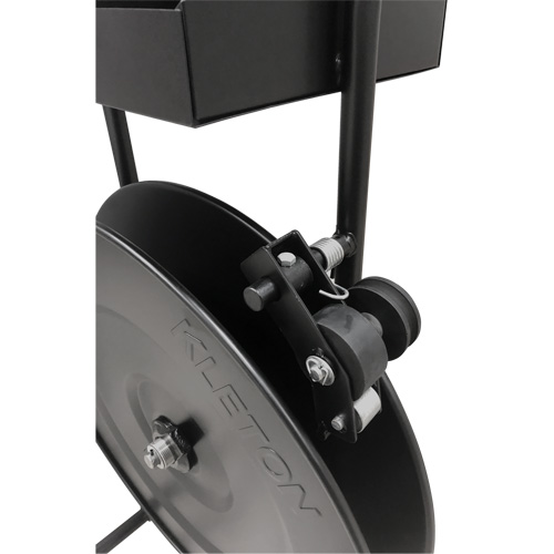 Distributeur de feuillards, Feuillard Polyester/Acier/Polypropyl&egrave;ne, Dia de noyau 16"/8", largeur de rouleau 3"/8"/6" Par Equipment