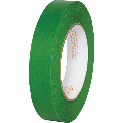 Premium Safe Tack Masking Tape, 24 mm (61/64") x 55 m (180.4'), Green Par Equipment