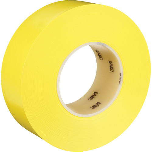 Durable Floor Marking Tape 971, 2" x 108', Vinyl, Yellow Par Equipment