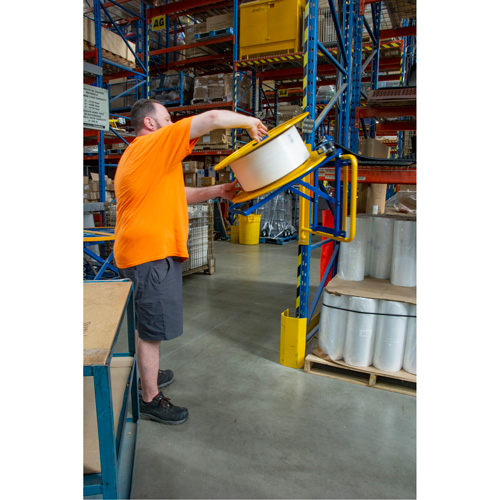 Strapping Dispenser, Polyester/Steel/Polypropylene Straps, 16"/8" Core Dia., 3"/8"/6" Roll Width Par Equipment