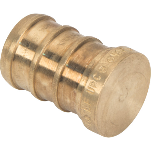 Lead-Free Pipe Plug, Pipe, 1/2" Dia., Brass Par Equipment