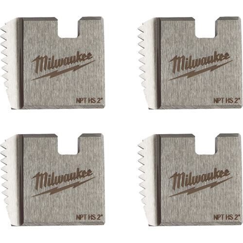 NPT Portable Pipe Dies, For Pipe Size 2", High Speed Steel Par Equipment