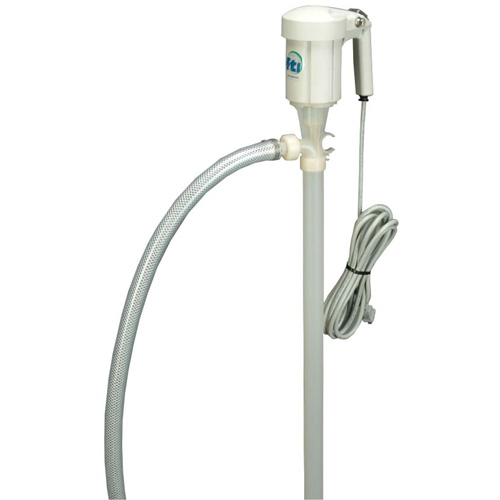 Trousse de pompe pour baril EFV-40 avec moteur S1, Polypropyl&egrave;ne/PVDF Par Equipment