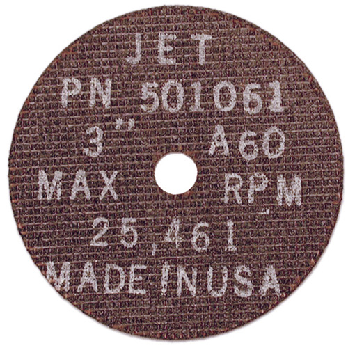 POWERPLUS&reg; Cut-Off Wheel, 3" x 1/32", 3/8" Arbor, Type 1, 25100 RPM Par Equipment