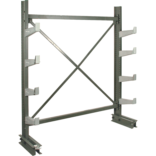 SUPPORT,PORTE A FAUX,6',SIMPLE,ENTRETOISE,BASE, 72" la x 84" h Par Equipment