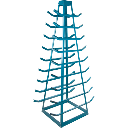 Bar Storage Racks - Horizontal Bar Racks, Horizontal, 9 Levels, 18" W x 40" D x 84" H, 1800 lbs. Cap. Par Equipment