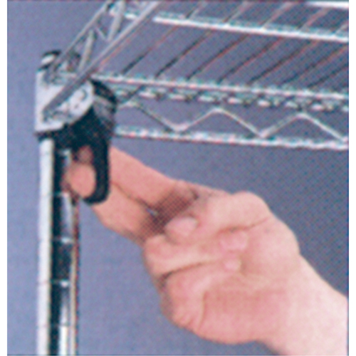 Shelving Unit, 4 Tiers, 36" W x 63" H x 18" D Par Equipment