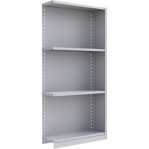 &eacute;l&eacute;ment de rayonnage Interlok, Acier, Sans boulons, Capacit&eacute; 800 lb, 36" la x 76" h x 24" p Par Equipment