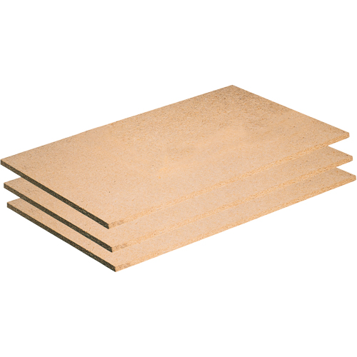 TABLETTE EN PANNEAU DE PARTICULE 5/8", 21"X84" Par Equipment