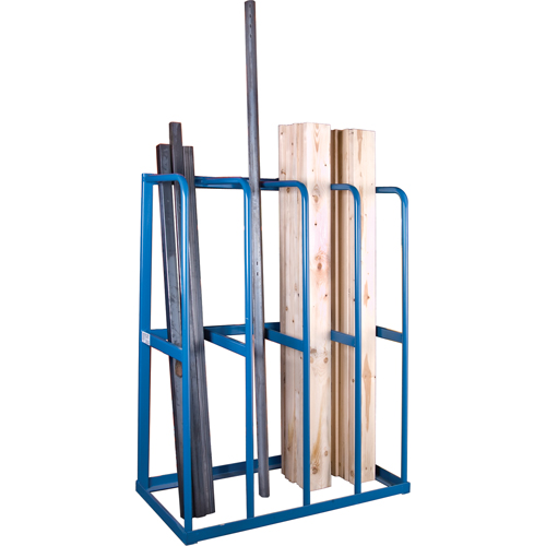 Supports pour tuyaux -Rangement vertical, Vertical, 48" la x 24" p x 60" h, 3000 lb Cap. Par Equipment