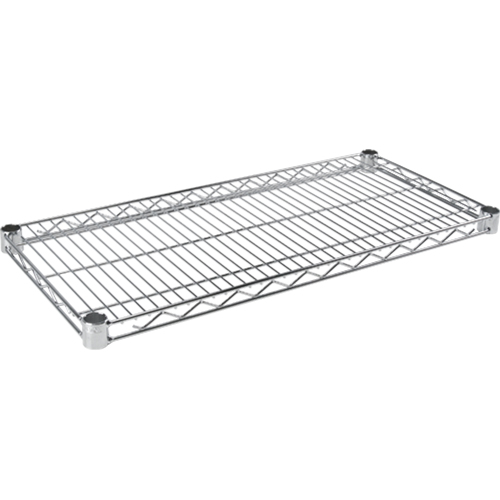Wire Shelf for Heavy-Duty Chromate Wire Shelving, 48" W x 14" D, 800 lbs. Capacity Par Equipment