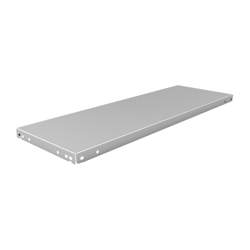 Slotted Angle Shelf, Galvanized Steel, 48" W x 12" D Par Equipment