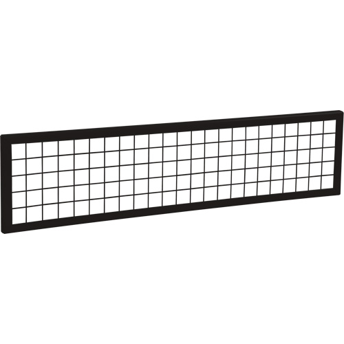 Panneau de cloison en treillis m&eacute;tallique pour mur grillag&eacute;, 1' h x 4' la Par Equipment